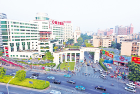 目前我区正依托南方医科大学、南方医院、白云山制药总厂、和记黄埔、白云山化学药厂等，加快生物医药健康产业发展。石建华 摄