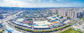 广州设计之都项目位于我区鹤龙街黄边村，其前身为黄边工业园。图为该项目地块及周边区域。（资料图片）石建华 摄