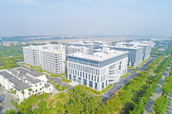 落户我区的穗佳华南国际航空港项目已完工并投入使用。穗佳集团 供图