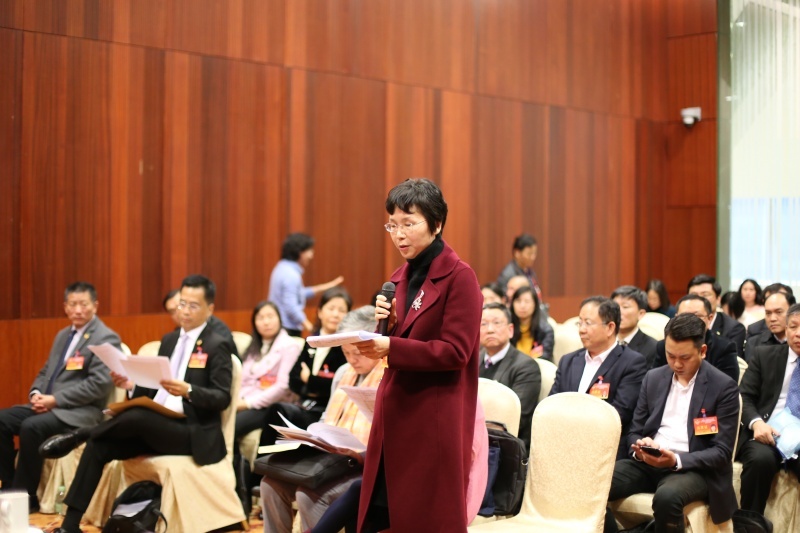 会上，各小组汇报了对区政协常委会工作报告等的讨论情况。.JPG