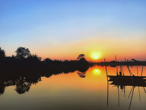 江高美景--夕阳