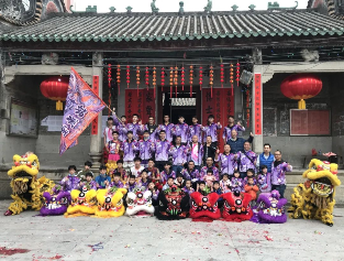 大朗桑下詒燕堂龙狮团