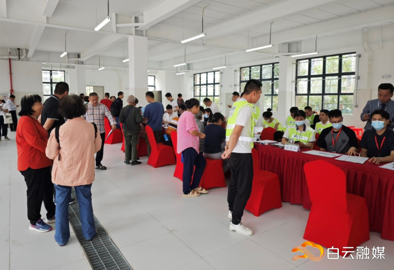(1)沙亭岗新社区棚改项目安置房交付现场